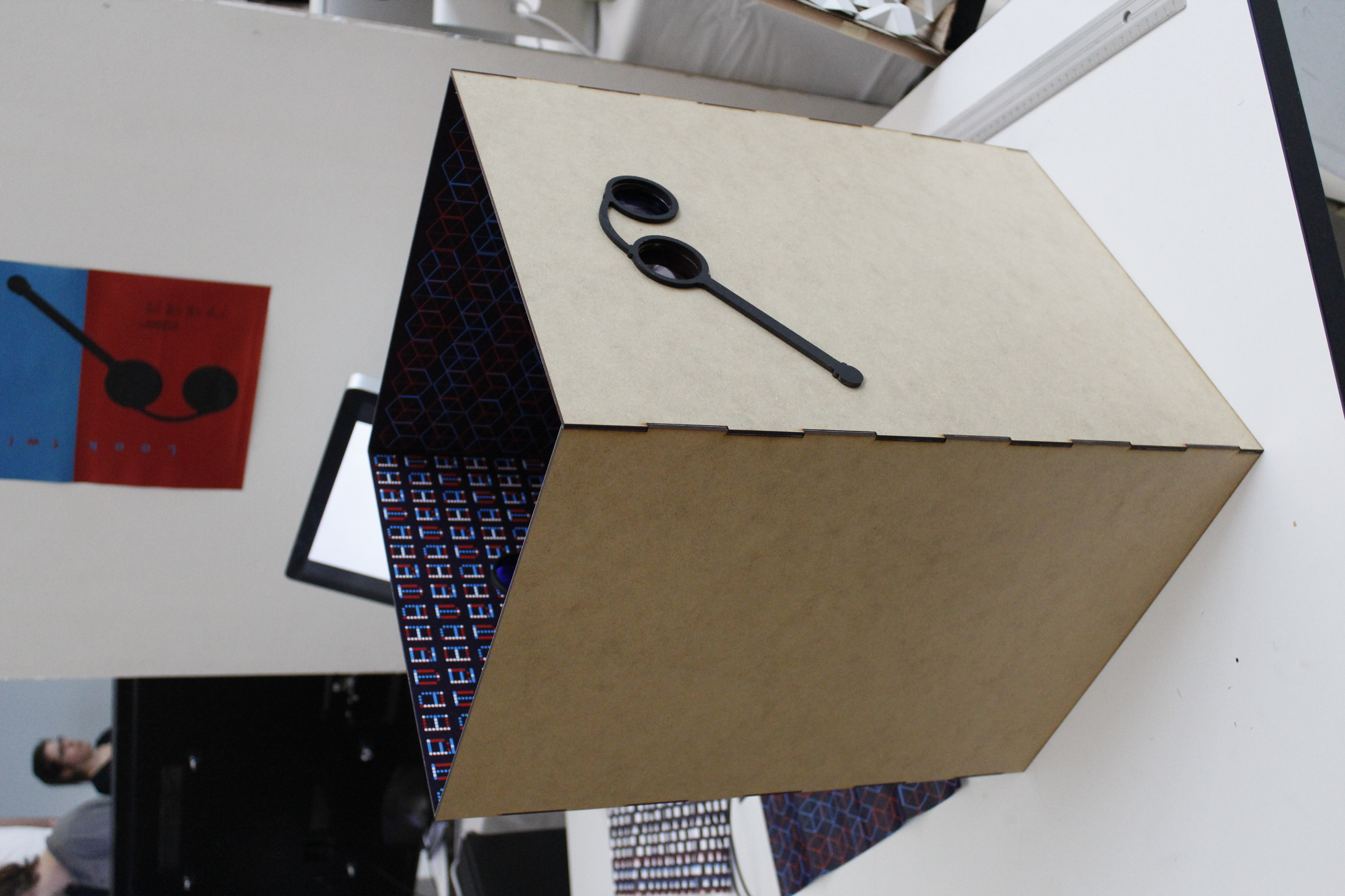 Box in exhibition context